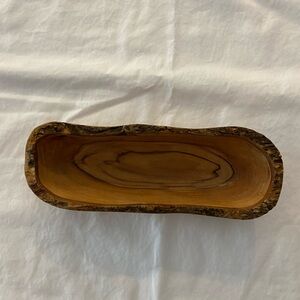 T.J.Maxx Natural Wood Serving Bowl